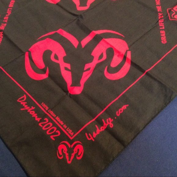 Dodge Ram Daytona 2002 Bandanna / Handkerchief - Picture 2 of 6